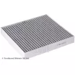 BLUE PRINT ADBP250048 - Filtre, air de l'habitacle