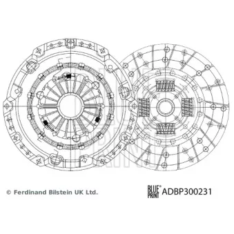 Kit d'embrayage BLUE PRINT OEM WE0116410