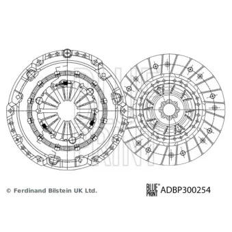 Kit d'embrayage BLUE PRINT ADBP300254