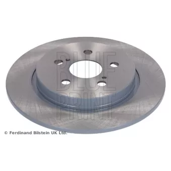 Jeu de 2 disques de frein arrière BLUE PRINT ADBP430219 pour TOYOTA COROLLA 1.6 VVTi - 132cv