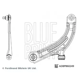 Bras de liaison, suspension de roue avant gauche BLUE PRINT OEM 54501JX31B