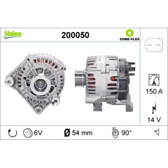 Alternateur VALEO OEM 12317797660