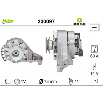 Alternateur VALEO OEM 7701352209