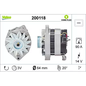 Alternateur VALEO OEM 7700805159