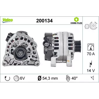 Alternateur VALEO OEM 57055A