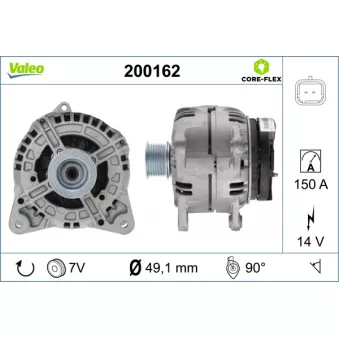 Alternateur VALEO OEM 4405286