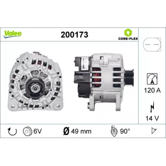 Alternateur VALEO OEM YM2110300AA