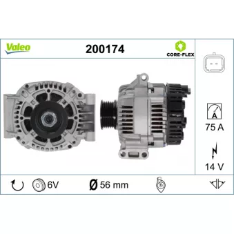 Alternateur VALEO OEM 7711134280