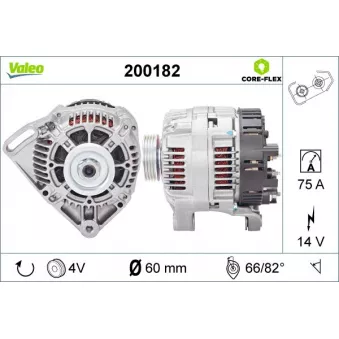 Alternateur VALEO OEM 7700876198