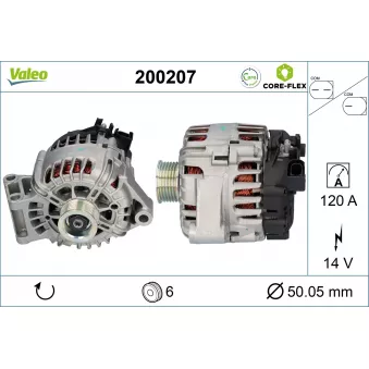 Alternateur VALEO OEM REAV6N10300HA