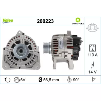 Alternateur VALEO OEM 8200410669