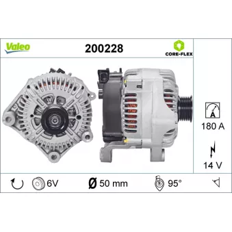 Alternateur VALEO OEM 12317542935