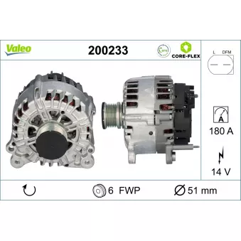 Alternateur VALEO OEM 03L903023Q