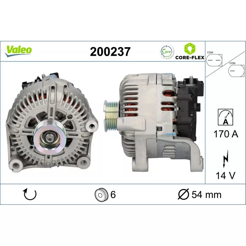 Alternateur VALEO 200237 - Visuel 1