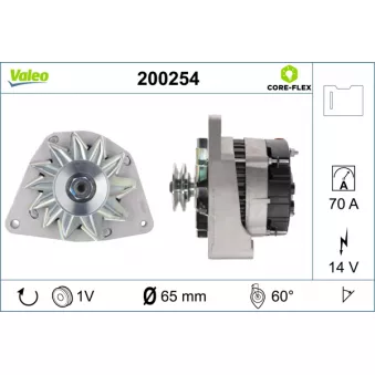 Alternateur VALEO OEM 5705F2