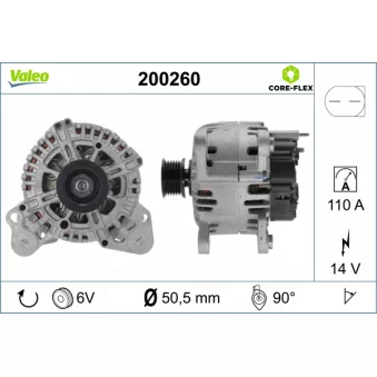 Alternateur VALEO OEM 036903018B