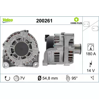 Alternateur VALEO OEM 12317803724