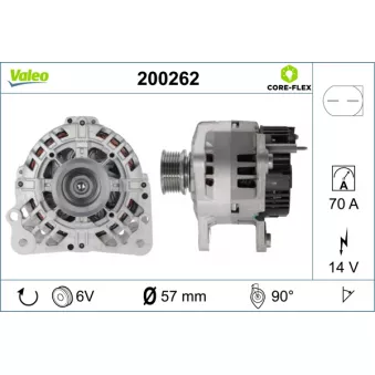 Alternateur VALEO OEM 036903026A