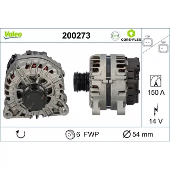 Alternateur VALEO OEM 9810525380