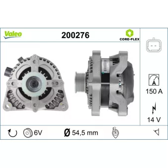 Alternateur VALEO OEM 5705ES