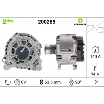 Alternateur VALEO OEM 04e903015b