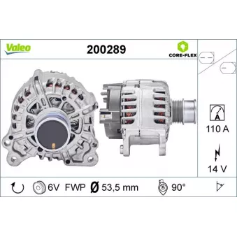 Alternateur VALEO 200289