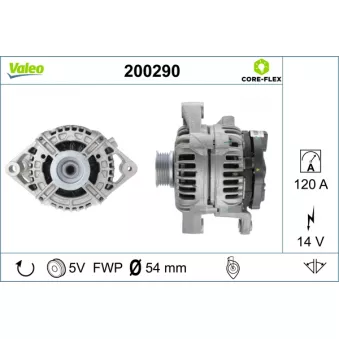 Alternateur VALEO OEM 13156054