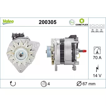 Alternateur VALEO OEM R924X10300AB