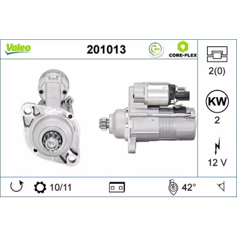 Démarreur VALEO OEM 02M911023P