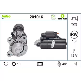Démarreur VALEO OEM R98AB11000AD1