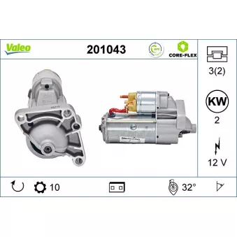 Démarreur VALEO OEM 7701499614