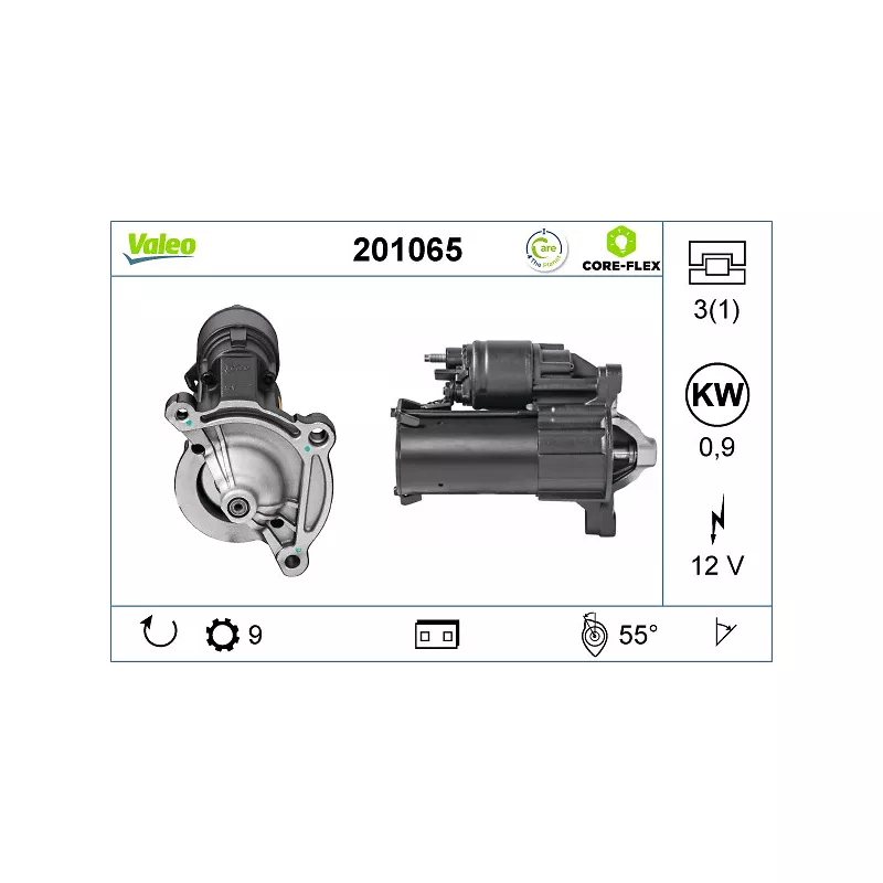 Démarreur VALEO 201065 - Visuel 1