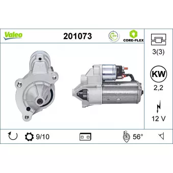 Démarreur VALEO OEM 5802M5