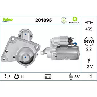 Démarreur VALEO 201095