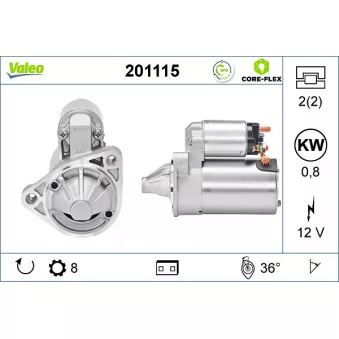 Démarreur VALEO OEM 96569440