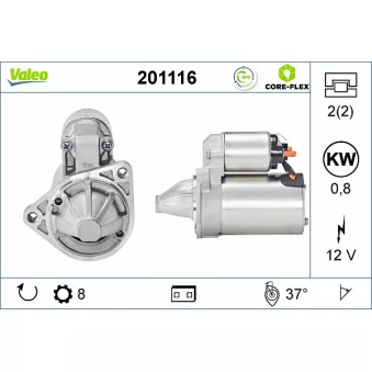 Démarreur VALEO OEM 3610002511