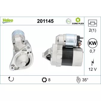 Démarreur VALEO OEM 233001F761