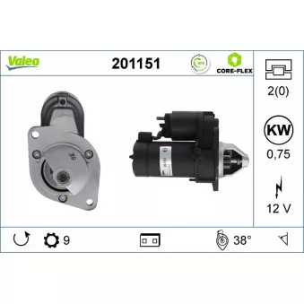 Démarreur VALEO OEM AM533264A