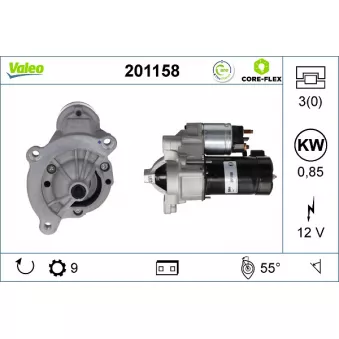 Démarreur VALEO OEM 9656317680