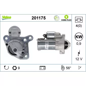 Démarreur VALEO OEM 8200724786