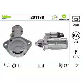 Démarreur VALEO OEM 076911023B