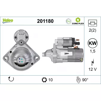 Démarreur VALEO OEM 12417835737