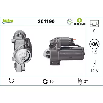 Démarreur VALEO OEM 5802CV