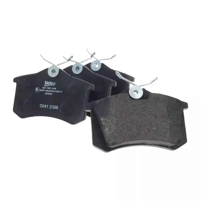 Jeu de 4 plaquettes de frein arrière VALEO 301180 - Visuel 2