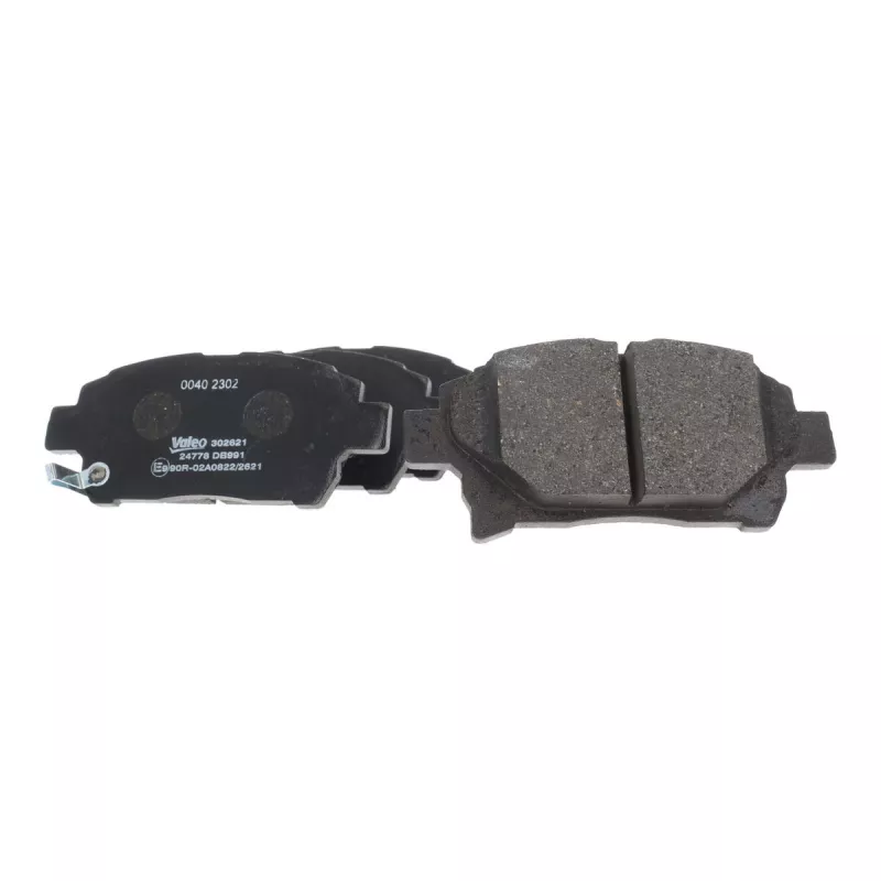 Jeu de 4 plaquettes de frein avant VALEO 302621 - Visuel 2