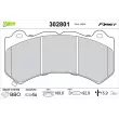 VALEO 302801 - Jeu de 4 plaquettes de frein avant