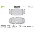 VALEO 302879 - Jeu de 4 plaquettes de frein avant