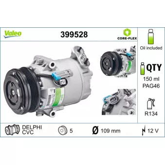 Compresseur, climatisation VALEO OEM 6854100