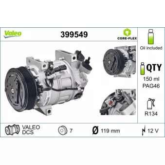 VALEO 399549 - Compresseur, climatisation