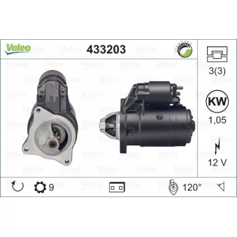 Démarreur VALEO OEM 5802M8